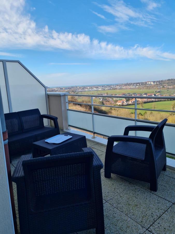 Le Panorama, Echappee Mer Dieppe & Parking Prive Apartment Rouxmesnil-Bouteilles Bagian luar foto